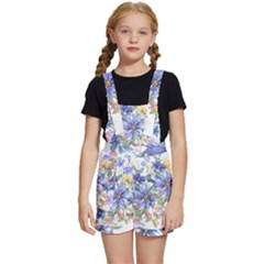 Flower Kids  Short Overalls by zappwaits