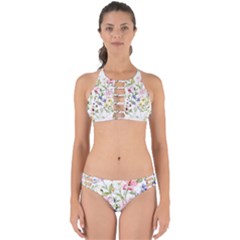 Bunch Of Flowers Perfectly Cut Out Bikini Set by zappwaits