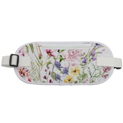 Bunch Of Flowers Rounded Waist Pouch by zappwaits