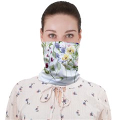 Bunch Of Flowers Face Covering Bandana (adult) by zappwaits