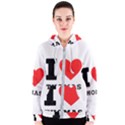 I love thomas Women s Zipper Hoodie View1