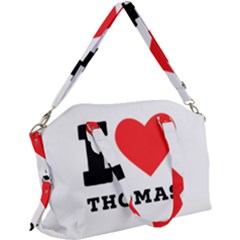 I Love Thomas Canvas Crossbody Bag by ilovewhateva