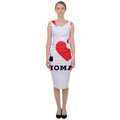 I Love Thomas Sleeveless Pencil Dress by ilovewhateva