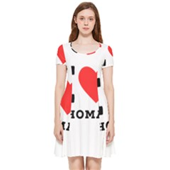 I Love Thomas Inside Out Cap Sleeve Dress by ilovewhateva