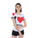 I love thomas Back Cut Out Sport Tee View2