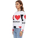 I love thomas Women s Long Sleeve Raglan Tee View2