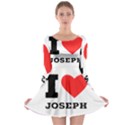 I love joseph Long Sleeve Skater Dress View1