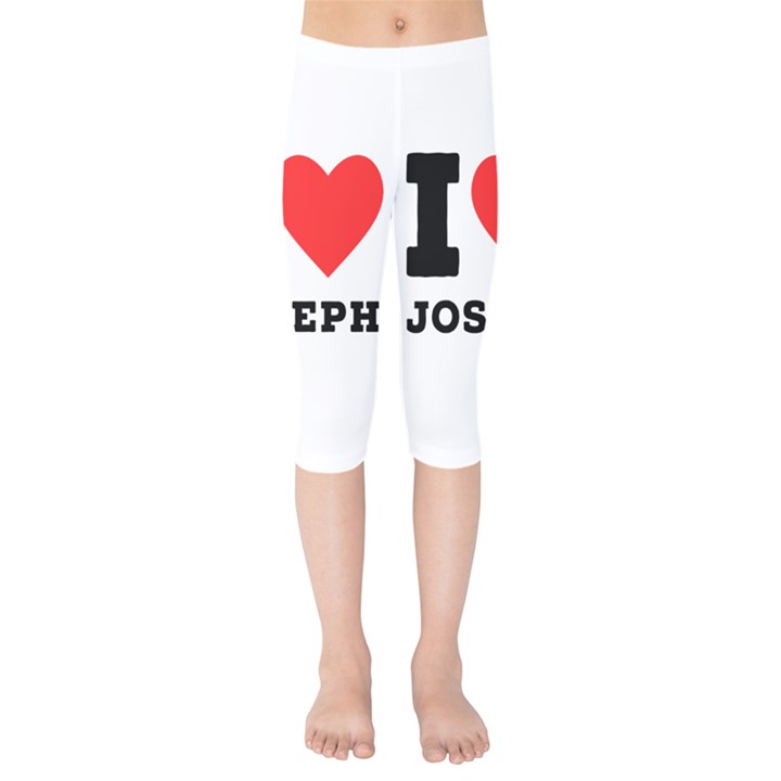 I love joseph Kids  Capri Leggings 