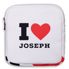 I Love Joseph Mini Square Pouch by ilovewhateva