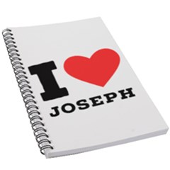 I Love Joseph 5 5  X 8 5  Notebook by ilovewhateva