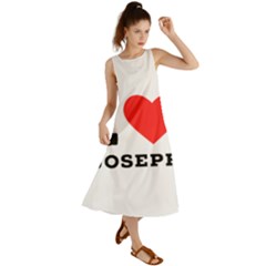 I Love Joseph Summer Maxi Dress by ilovewhateva