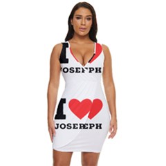 I Love Joseph Draped Bodycon Dress by ilovewhateva