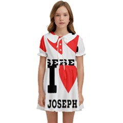 I Love Joseph Kids  Sweet Collar Dress by ilovewhateva