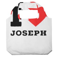 I Love Joseph Premium Foldable Grocery Recycle Bag by ilovewhateva