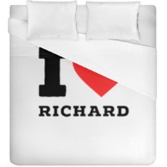 I Love Richard Duvet Cover (king Size) by ilovewhateva