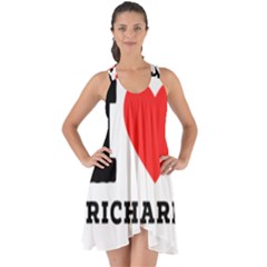 I Love Richard Show Some Back Chiffon Dress by ilovewhateva