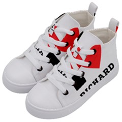 I Love Richard Kids  Mid-top Canvas Sneakers by ilovewhateva