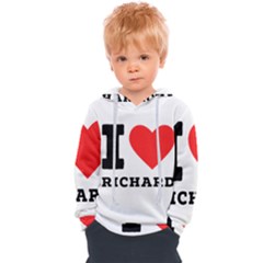 I Love Richard Kids  Overhead Hoodie by ilovewhateva