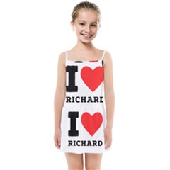 I Love Richard Kids  Summer Sun Dress by ilovewhateva