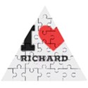 I love richard Wooden Puzzle Triangle View1