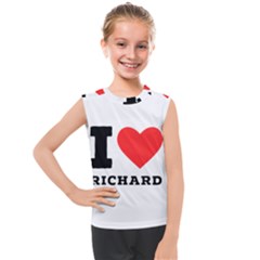 I Love Richard Kids  Mesh Tank Top by ilovewhateva