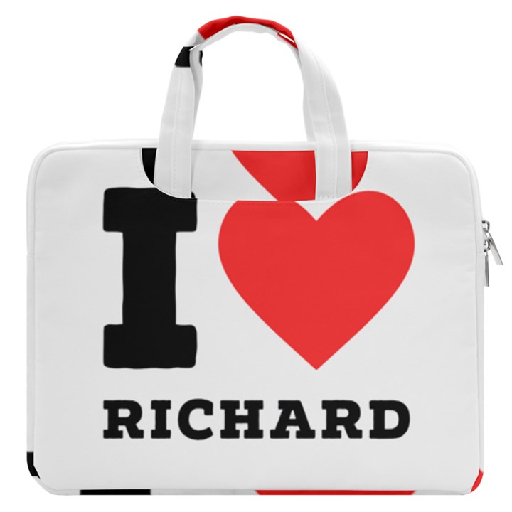 I love richard MacBook Pro 13  Double Pocket Laptop Bag