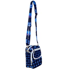 Flower Vase Pattern Shoulder Strap Belt Bag by Ravend