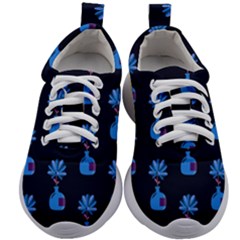 Flower Vase Pattern Kids Athletic Shoes by Ravend