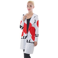 I Love William Hooded Pocket Cardigan by ilovewhateva