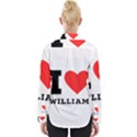 I love william Womens Long Sleeve Shirt View2