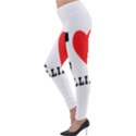 I love william Lightweight Velour Leggings View3