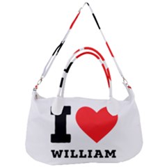 I Love William Removable Strap Handbag by ilovewhateva