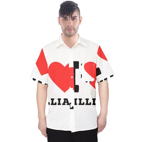 I Love William Men s Hawaii Shirt by ilovewhateva