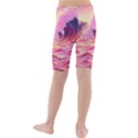 Wave Waves Ocean Sea Kids  Mid Length Swim Shorts View2