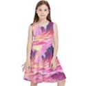 Wave Waves Ocean Sea Kids  Skater Dress View1