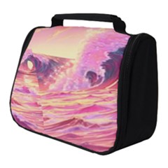 Wave Waves Ocean Sea Full Print Travel Pouch (small) by Ravend