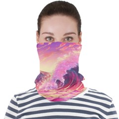 Wave Waves Ocean Sea Face Seamless Bandana (adult) by Ravend