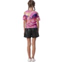 Wave Waves Ocean Sea Kids  Butterfly Cutout Tee View2