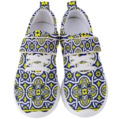 Tiles Panel Decorative Decoration Traditional Pattern Women s Velcro Strap Shoes by Ravend