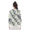 Flower Roses Rose Floral Flora Pattern Vintage Women s Hooded Windbreaker View2