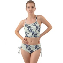 Flower Roses Rose Floral Flora Pattern Vintage Mini Tank Bikini Set by Ravend