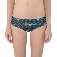 Background Non Seamless Pattern Classic Bikini Bottoms