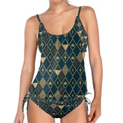 Background Non Seamless Pattern Tankini Set