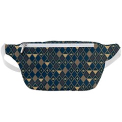 Background Non Seamless Pattern Waist Bag 