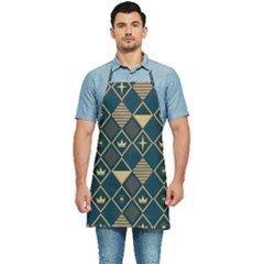 Background Non Seamless Pattern Kitchen Apron