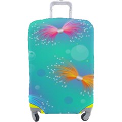 Non Seamless Pattern Blues Bright Luggage Cover (large) by Ravend