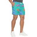 Non Seamless Pattern Blues Bright Men s Runner Shorts View2