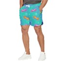 Non Seamless Pattern Blues Bright Men s Runner Shorts View3