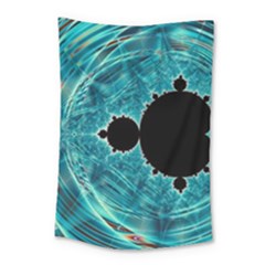 Fractal Abstract Background Small Tapestry by Ravend