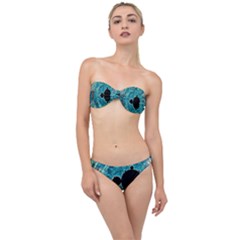 Fractal Abstract Background Classic Bandeau Bikini Set by Ravend